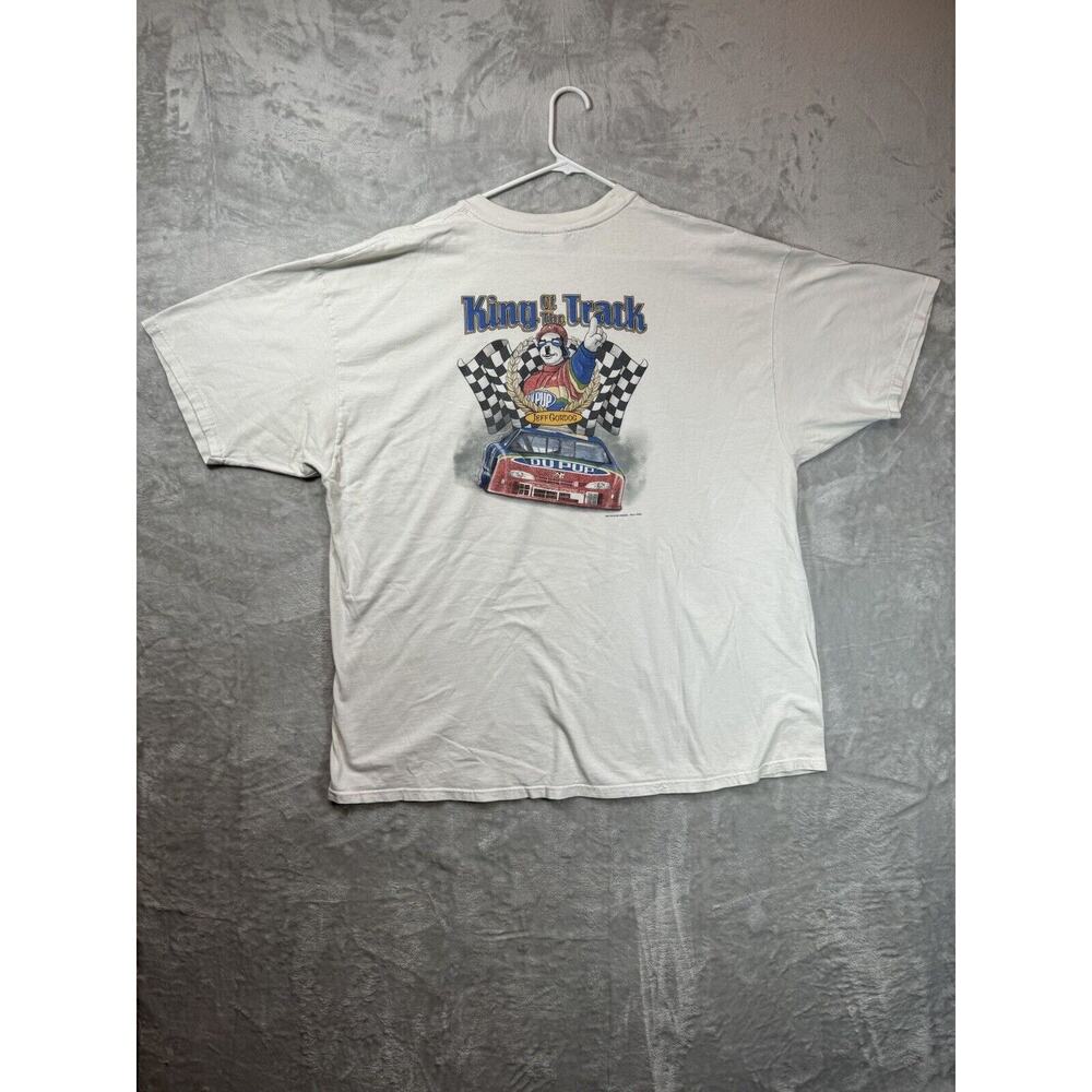 Vintage Big Dog Shirt Adult Extra Extra Large White Jeff Gordon Parody